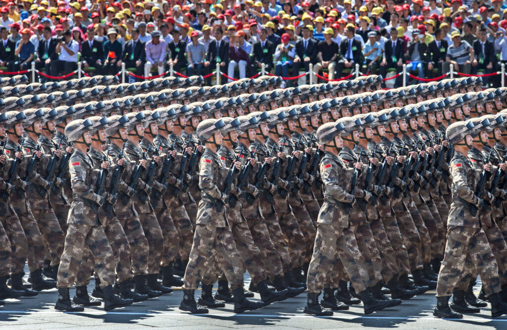 China Holds Military Parade To Commemorate End Of World War II In Asia